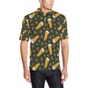 Men'S Beer Iris Pattern Print Design Polo Shirt - A Stylish And Unique Polo Shirt For Beer Lovers.