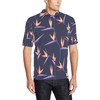 Men'S Bird Of Paradise Pattern Print Design Personalized Polo Shirt - A Personalized Polo Shirt Gift For Bird Lovers.