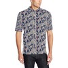Men'S Bird Of Paradise Pattern Print Design Polo Shirt - A Great Gift Option For Those Who Love Birds.