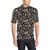 Men'S Birds Pattern Print Design Polo Shirt - A Unique And Stylish Polo Shirt For Bird Lovers.