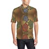 Men'S Bright Colorful Turtle Polo Shirt
