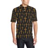 Men'S Christian Tree Of Life Cross Design All Over Print Polo T-Shirt - Ideal Gift For Christian Fans