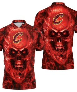 Men'S Cleveland Cavaliers Skull Athleisure T-Shirt - Perfect Gift For Basketball Fans