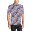 Men'S Colorful 3D Iris Pattern Polo Shirt - Stand Out With Vibrant Style