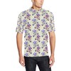 Men'S Detail-Oriented 3D Iris Pattern Polo Shirt - Perfect Gift For Men Who Appreciate The Little Things