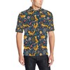 Men'S Fox Cute Jungle Print Pattern Polo Shirt - Add Personality To Your Look