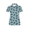 Men'S Hibiscus & Sea Turtle All-Over Print Polo Shirt