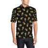 Men'S Hula Bear Pattern Print Polo Shirt - A Fun Addition To Your Polo Collection