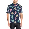 Men'S Hummingbird Cute Pattern Print Polo Shirt - A Fashionable Addition To Your Closet