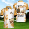 Men'S I Like It Rough Golf Polo 3D All Over Printed Unisex Shirt - A Unique And Bold Way To Show Your Love For Golf