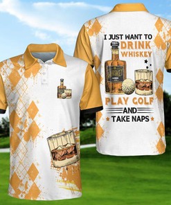 Men'S I Like It Rough Golf Polo 3D All Over Printed Unisex Shirt - A Unique And Bold Way To Show Your Love For Golf
