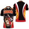 Men'S Jumpshot In Basket 3D Polo Shirt For Nba Fans