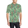 Men'S Leopard Pattern Print Polo Shirt - Great Fan Gift With All Over Print Polo T-Shirt