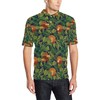 Men'S Lion Jungle Pattern Print Polo Shirt - Great Fan Gift With 3D T Shirt Blender