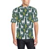 Men'S Llama Cactus Graphic Polo Shirt - Great Fan Gift With Personalized Polo T-Shirt