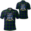 Men'S Modern Tartan Polo Shirt - Scottish Golfing Excellence