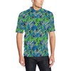 Men'S Motocross Pattern Print Polo Shirt - Perfect Gift For Dirt Bike Lovers