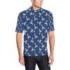 Men'S Motocross Pattern Print Polo Shirt - Perfect Gift For Motorcycle Enthusiasts