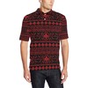 Men'S Native American Eagle Themed Print Polo Shirt For Fans Of Native American Culture