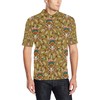 Men'S Native Indian Buffalo Head Polo Shirt For Wildlife Lovers