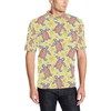 Men'S Oceanic Palm Tree Polo Shirt Feat. Sea Turtles
