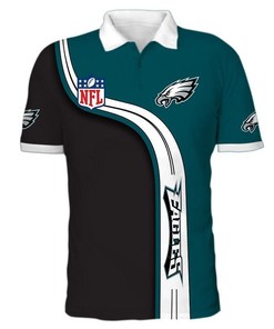 Men'S Philadelphia Eagles 3D Polo Shirt - Perfect For Fans