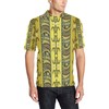 Men'S Polynesian Hawaiian Turtle Design Printed Polo Shirt