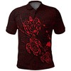 Men'S Polynesian Turtle Golf Polo T-Shirt
