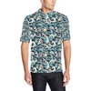 Men'S Surf Wave All Over Print Polo Shirt - Classic And Cool Design