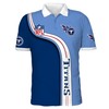 Men'S Tennessee Titans Polo Shirt 3D - Perfect Fan Gear