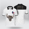 Men'S Texas Longhorn Sleek Polo Shirt - Stylish Design With Polo Collar