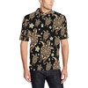 Men'S Tribal Polynesian Turtle Polo Shirt
