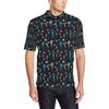 Men'S Underwater Jellyfish Print Polo Shirt For Ocean Enthusiasts