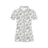 Men'S Wave & Sea Turtle 3D All-Over Print Polo Shirt