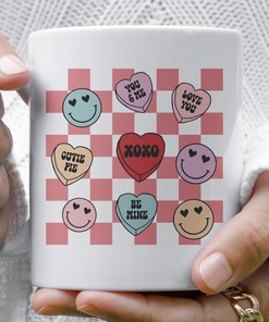 Mental Health Mug Set - Sweetheart Valentines Mug, A Self-Love Gift for Valentine's Day
