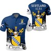 Menteith Scottish Family Crest Golf Shirt - The Menteith Clan Golf Shirt