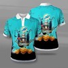 Miami Dolphins Halloween 3D Polo Shirt With Horror Design For Fans