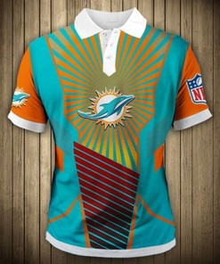 Miami Dolphins Sunlight Casual 3D Polo Shirt For Fans: Perfect Gift