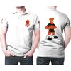 Miami Heat Basketball Classic Mascot Logo White Polo Shirt - Celebrate Miami Heat In Style