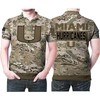 Miami Hurricanes Logo Camo Gift Polo - Bring Your Hurricanes Spirit To The Green