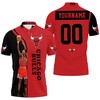 Michael Jordan 23 Chicago Bulls Legend For Fans 3D Polo Shirt - Honor The Legend Of Fans