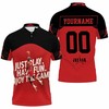 Michael Jordan Just Play Have Fun Enjoy The Game Personalized Polo Shirt - Customize This Shirt For Fans