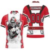 Mike Evans 13 Personalized Black And White Tampa Bay Buccaneers Polo Shirt