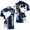 Milwaukee Brewers Snoopy Lover 3D Printed Polo Shirt - Great Gift For Fans