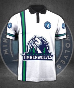 Minnesota Timberwolves 3D Polo Shirt - Perfect Gift For Fans