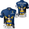 Minnoch Scottish Family Crest Golf Polo Shirt - Perfect Gift For Scottish Culture Fans