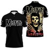 Misfits Punk Rock Band Skull Skeleton 3D Polo Shirt - Fan Gift
