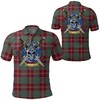Modern Crawford Tartan Polo Shirt - Scottish Golfing Excellence