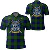 Modern Dundas Tartan Polo Shirt - Scottish Warrior Clothing With Golf Style