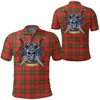 Modern Hay Tartan 3D Athleisure Polo Shirt - Scottish Heritage Fans' New Favorite